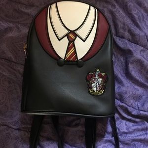 Small black backpack